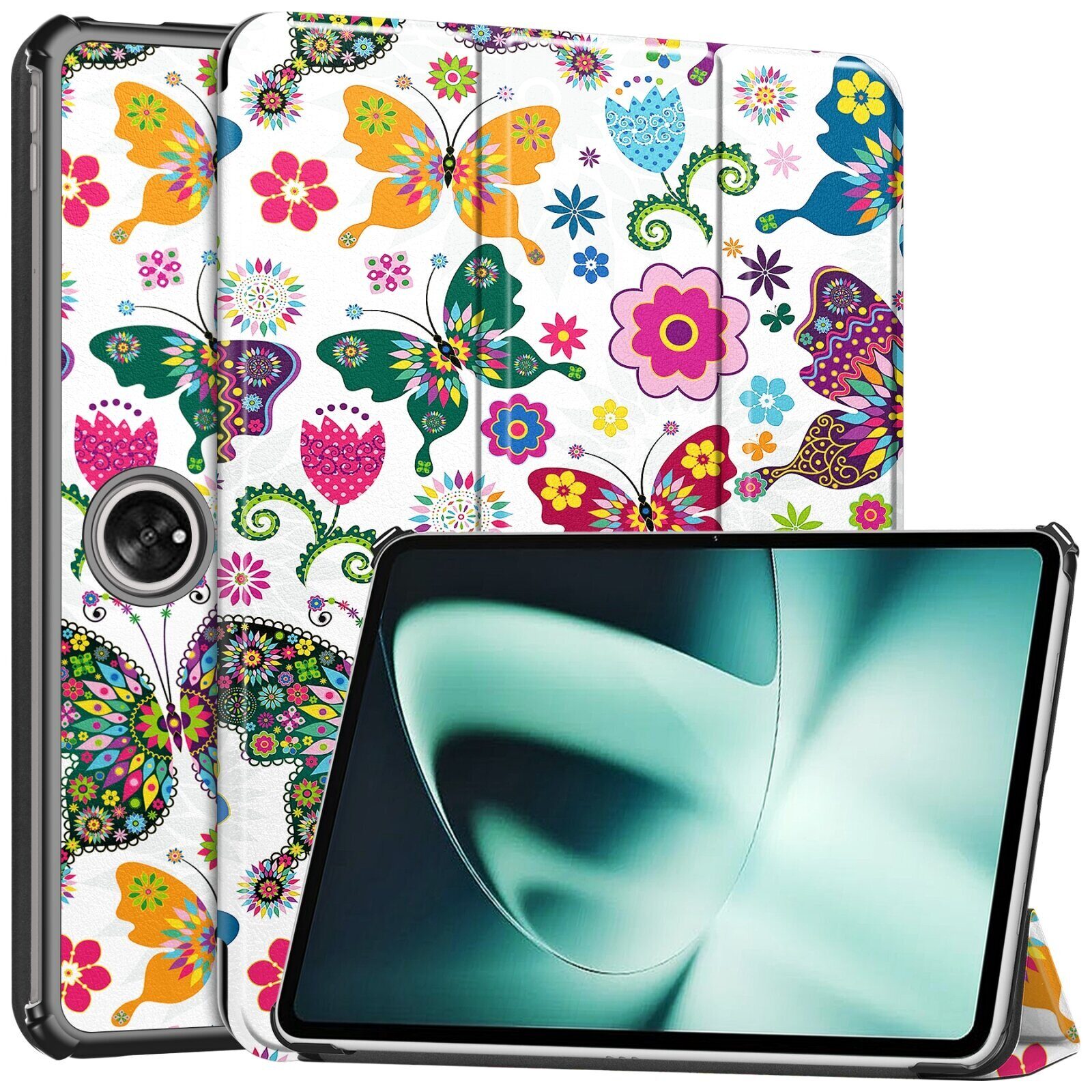 Чехол Smart Case для OnePlus Pad, Oppo Pad 2 (Butterflies)