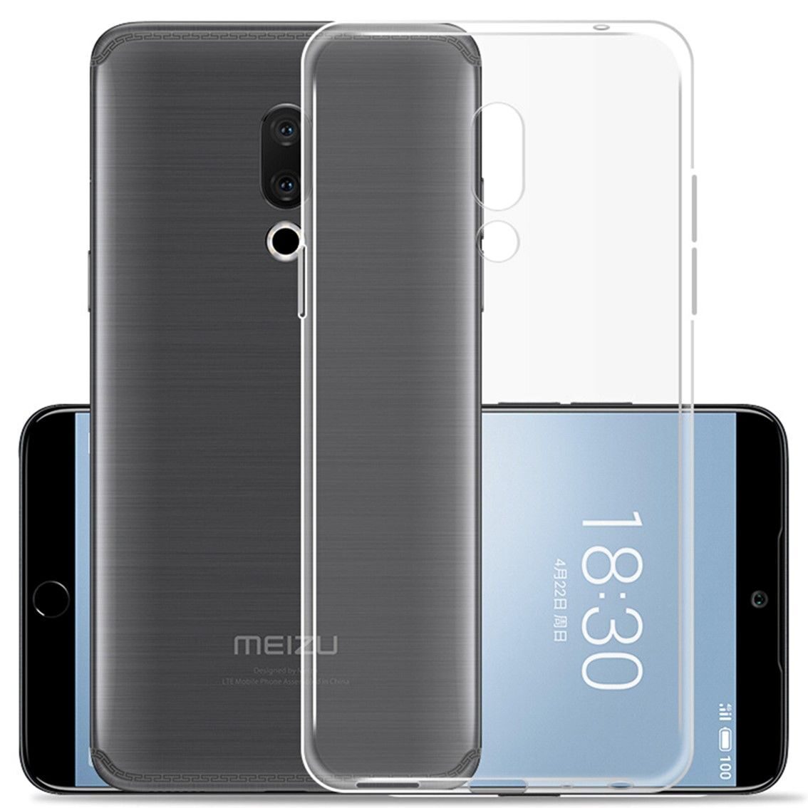 Силиконовый TPU чехол для Meizu 15 Plus