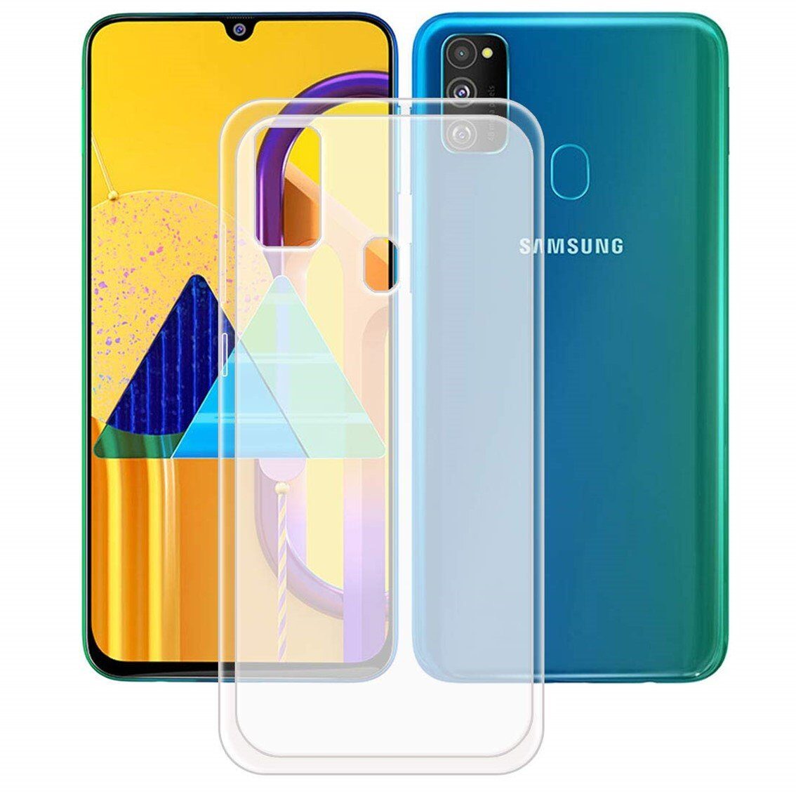 Силиконовый TPU чехол для Samsung Galaxy M30s / Galaxy M21