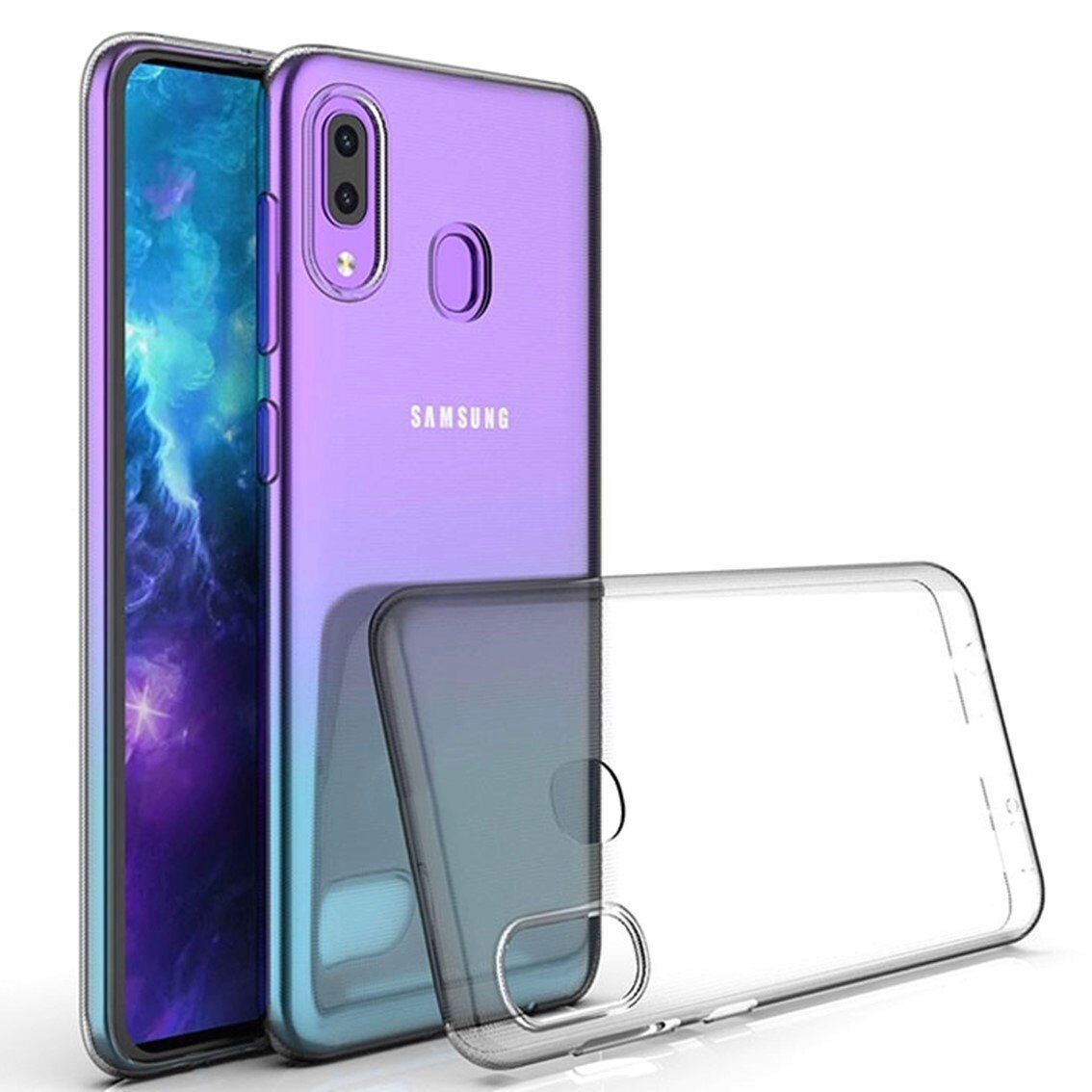 Силиконовый TPU чехол для Samsung Galaxy A30 / Galaxy A20